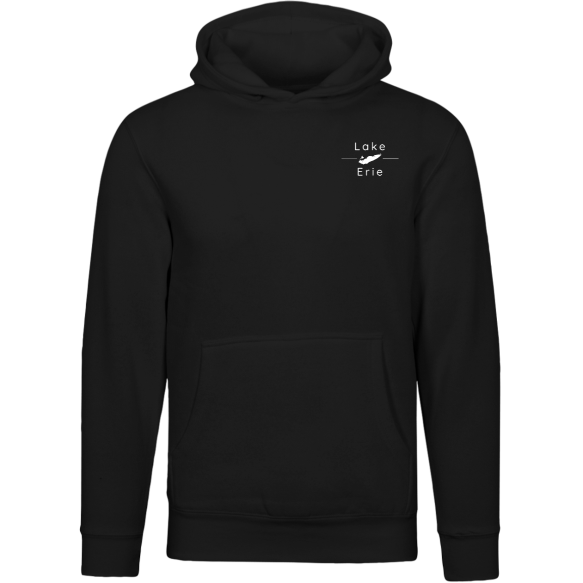 Lake Erie Hoodie Back Print
