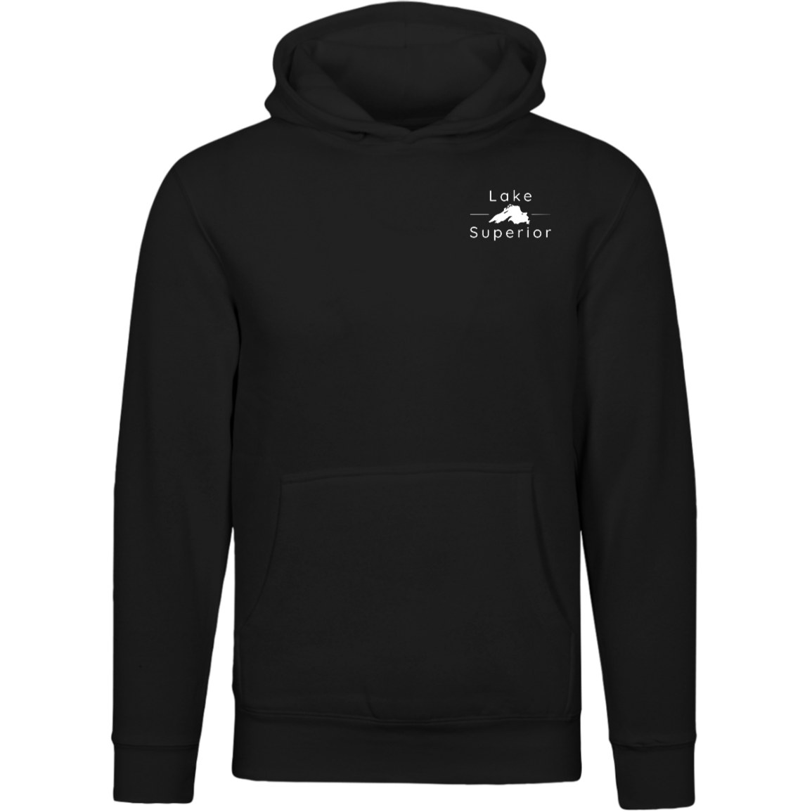 Lake Superior Hoodie Back Print