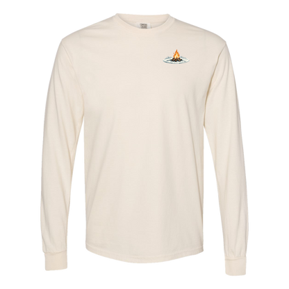 Michigan Outdoors Long Sleeve T-Shirt Back Print - Comfort Colors