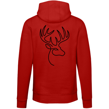 Buck One-Line Hoodie Back Print