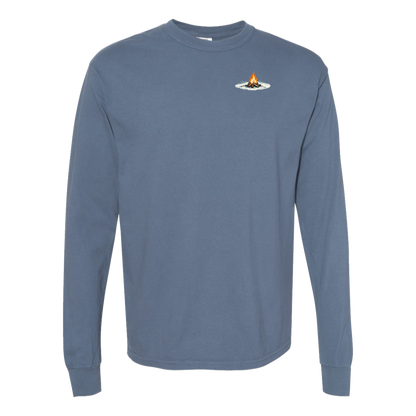 Michigan Outdoors Long Sleeve T-Shirt Back Print - Comfort Colors