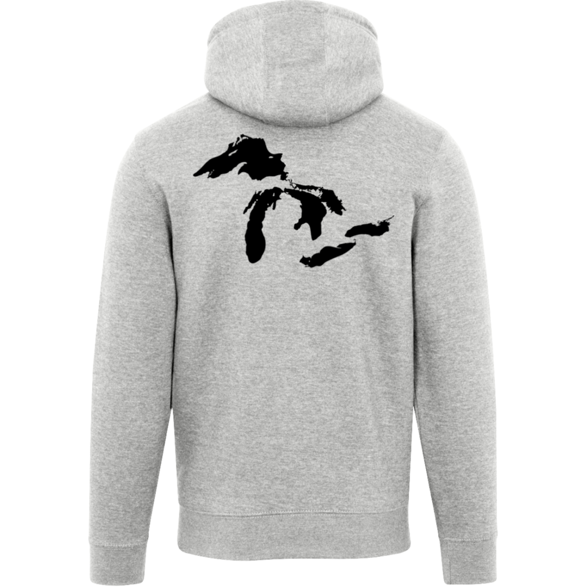 Great Lakes Hoodie Back Print