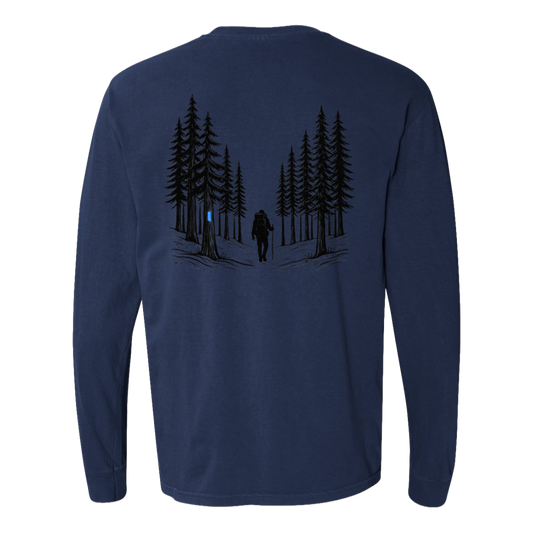 NCT - Find Your North Long Sleeve T-Shirt Back Print - Comfort Colors