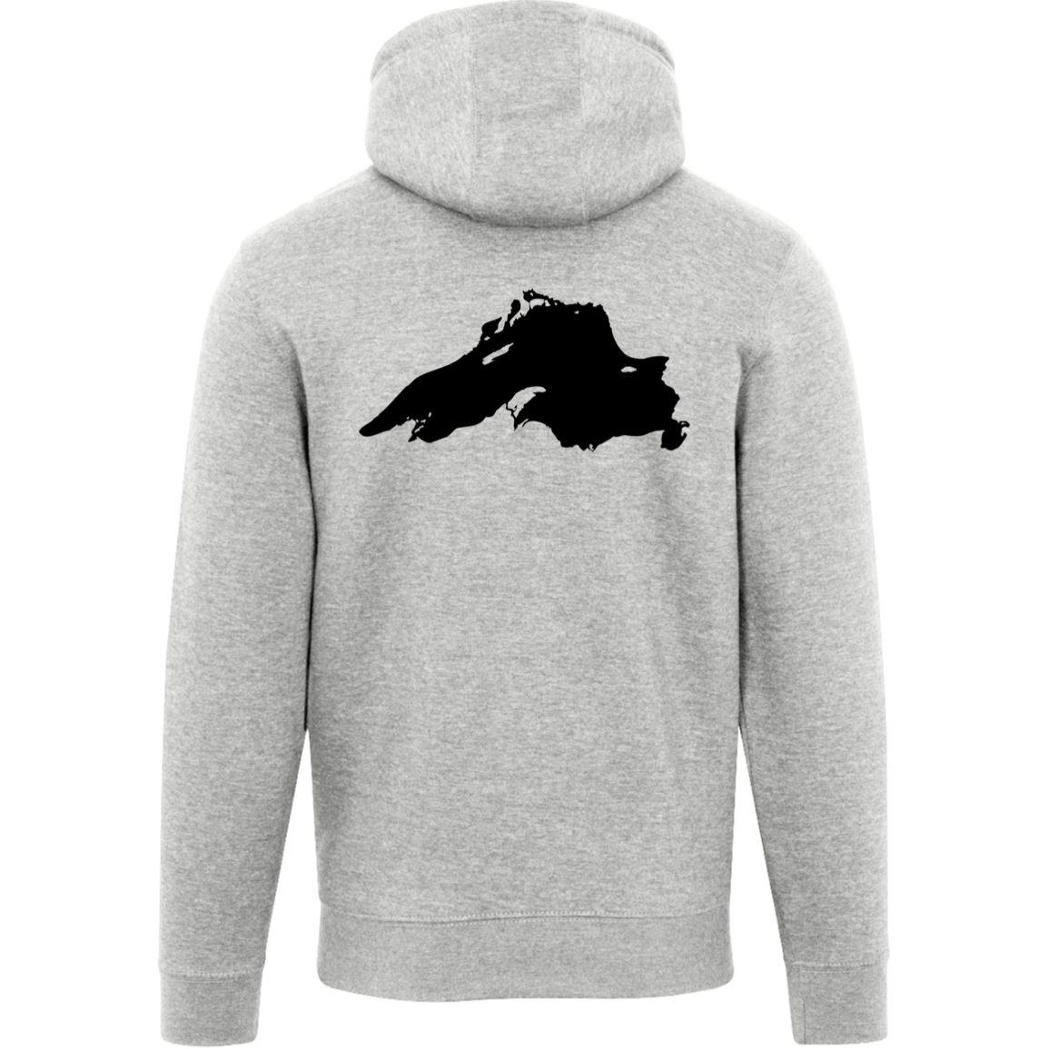 Lake Superior Hoodie Back Print