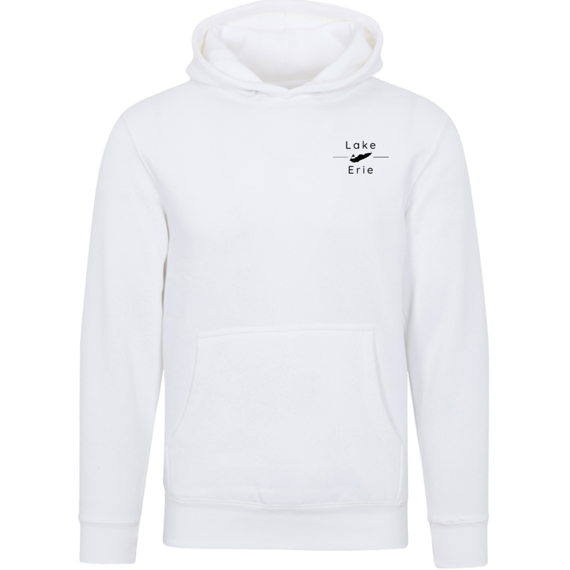 Lake Erie Hoodie Back Print