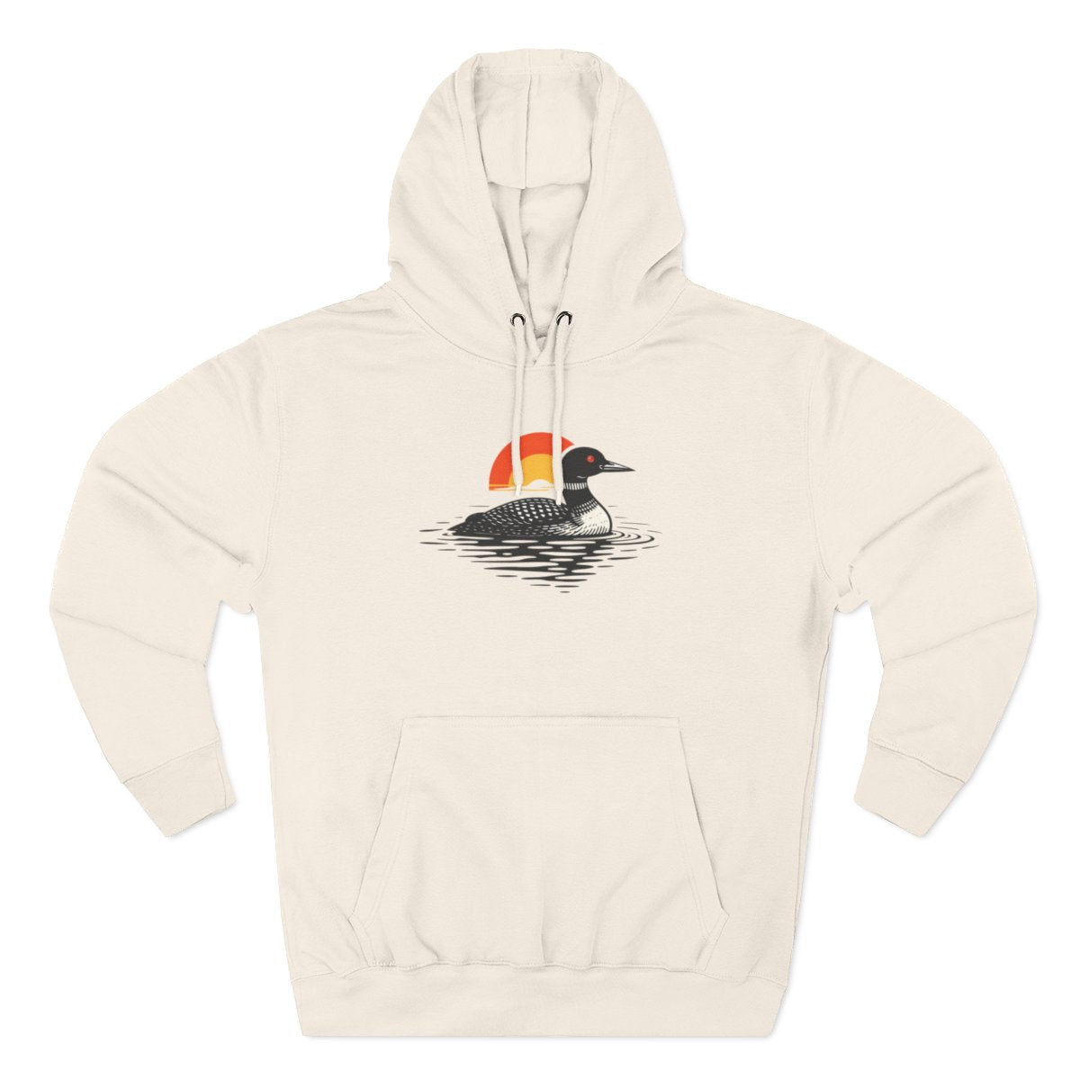 Loon at Sunset Hoodie