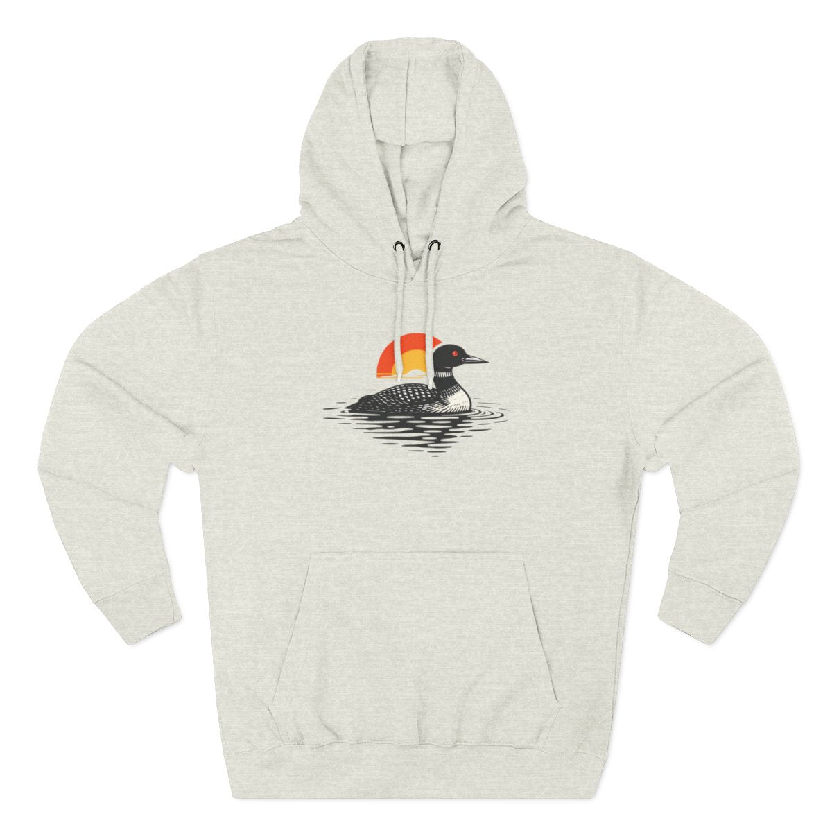 Loon at Sunset Hoodie