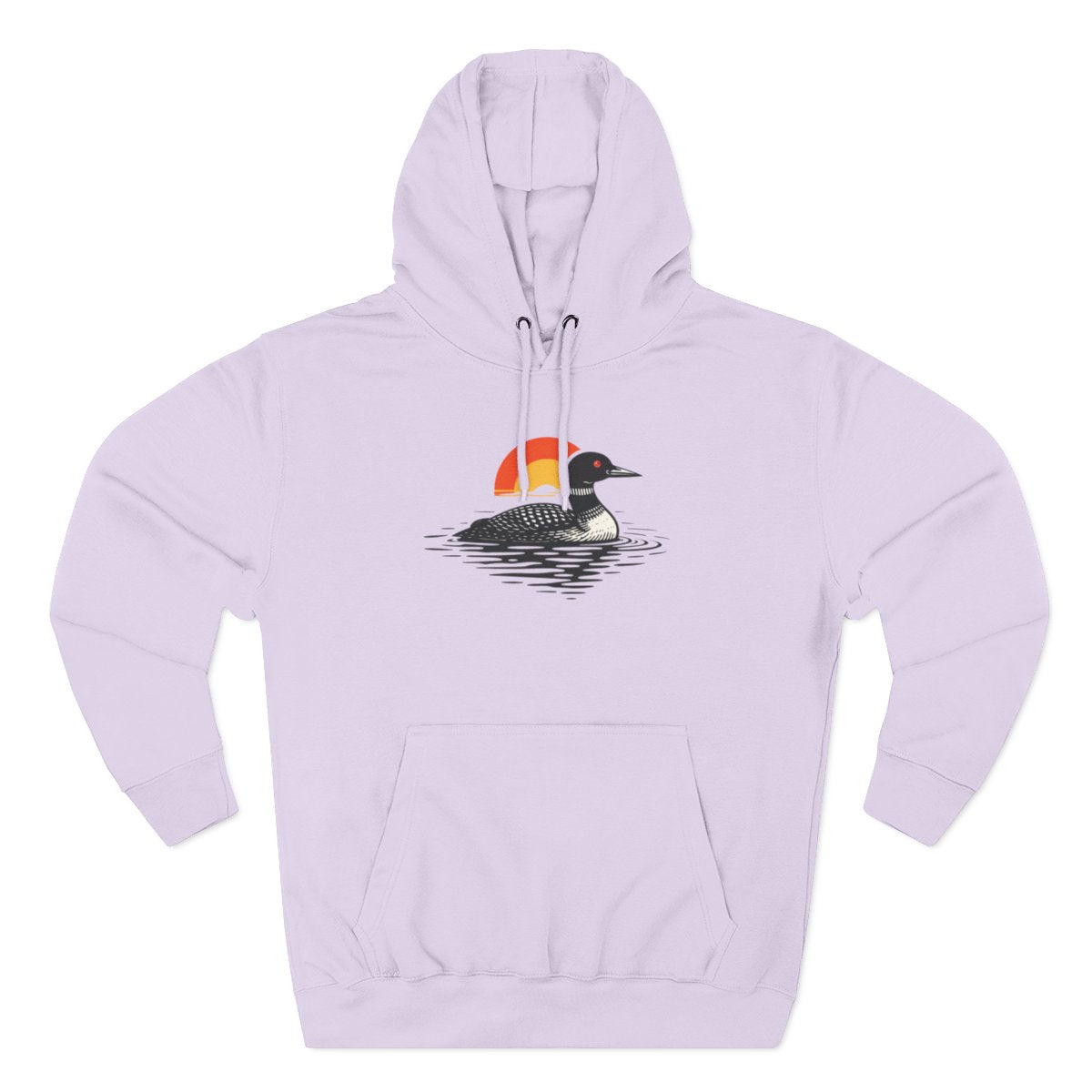 Loon at Sunset Hoodie