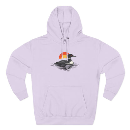 Loon at Sunset Hoodie