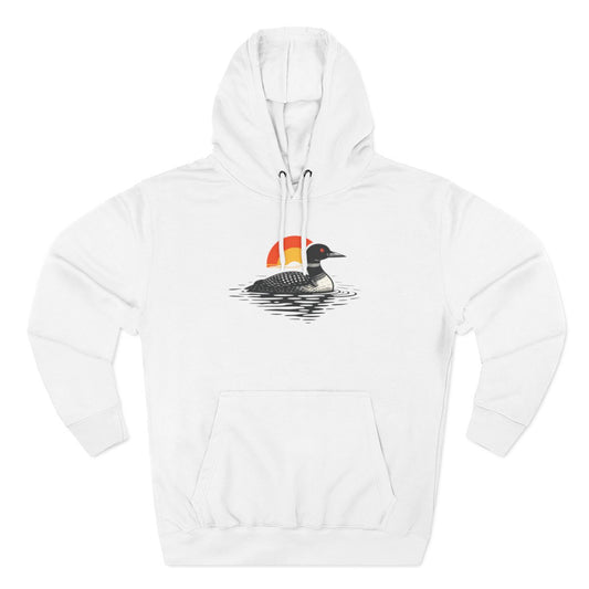 Loon at Sunset Hoodie
