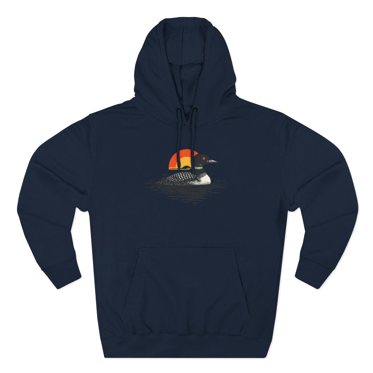 Loon at Sunset Hoodie