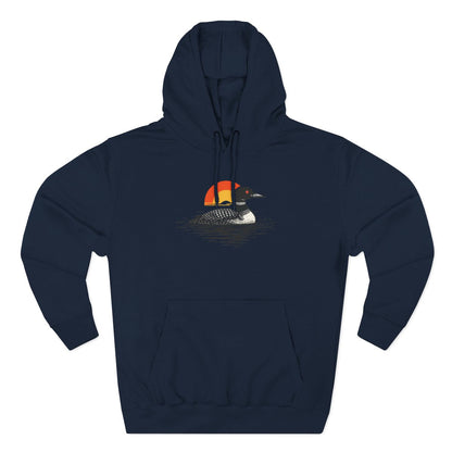 Loon at Sunset Hoodie