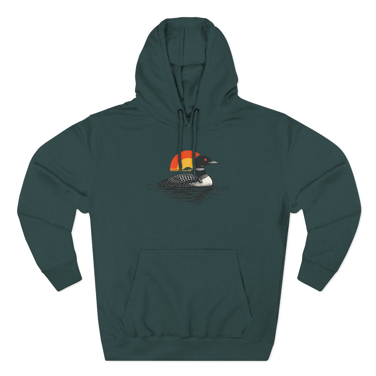 Loon at Sunset Hoodie