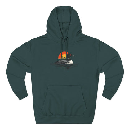 Loon at Sunset Hoodie
