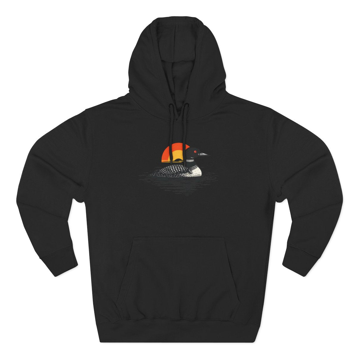 Loon at Sunset Hoodie
