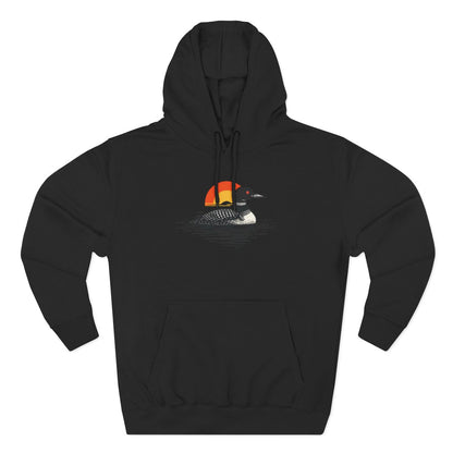 Loon at Sunset Hoodie