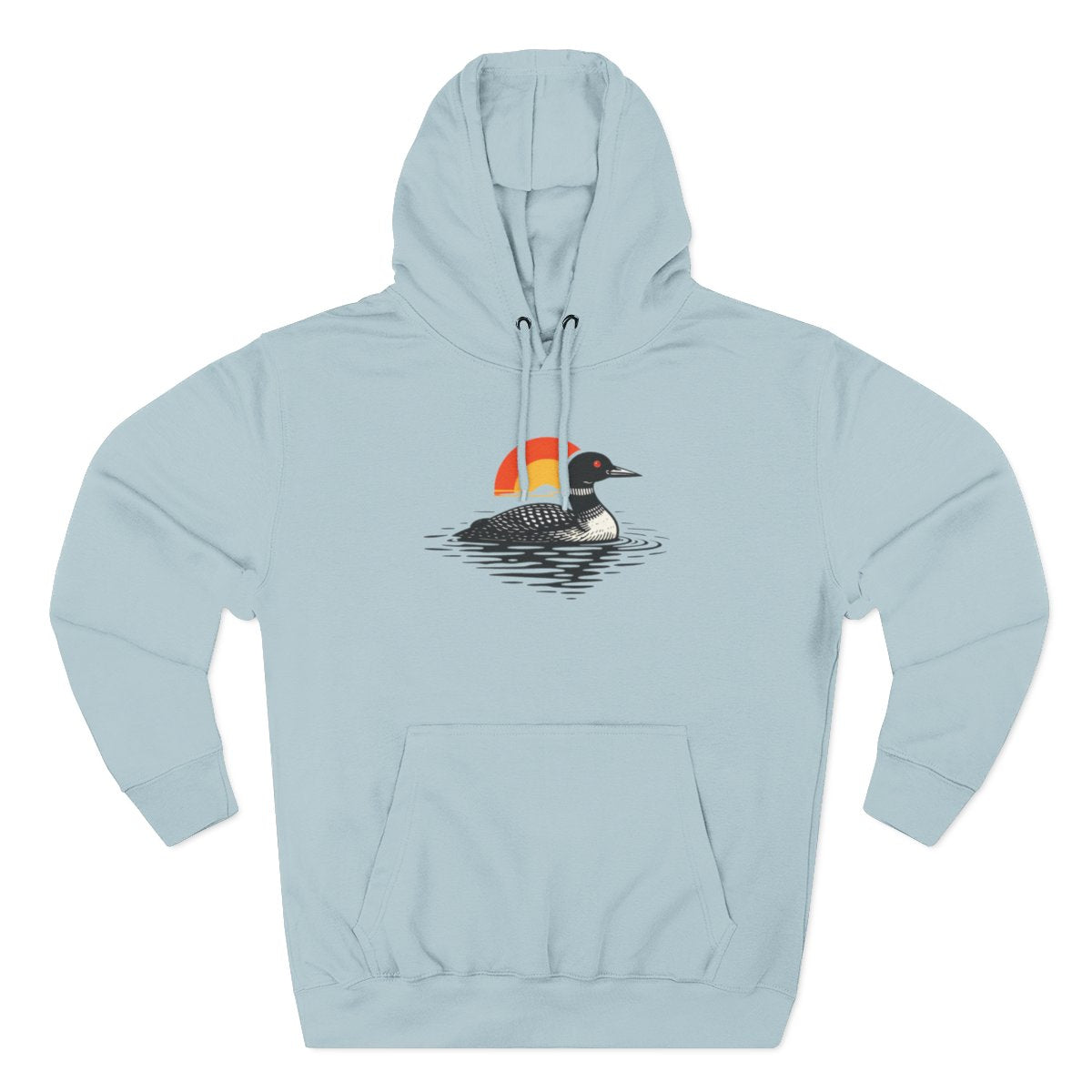 Loon at Sunset Hoodie