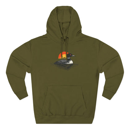 Loon at Sunset Hoodie
