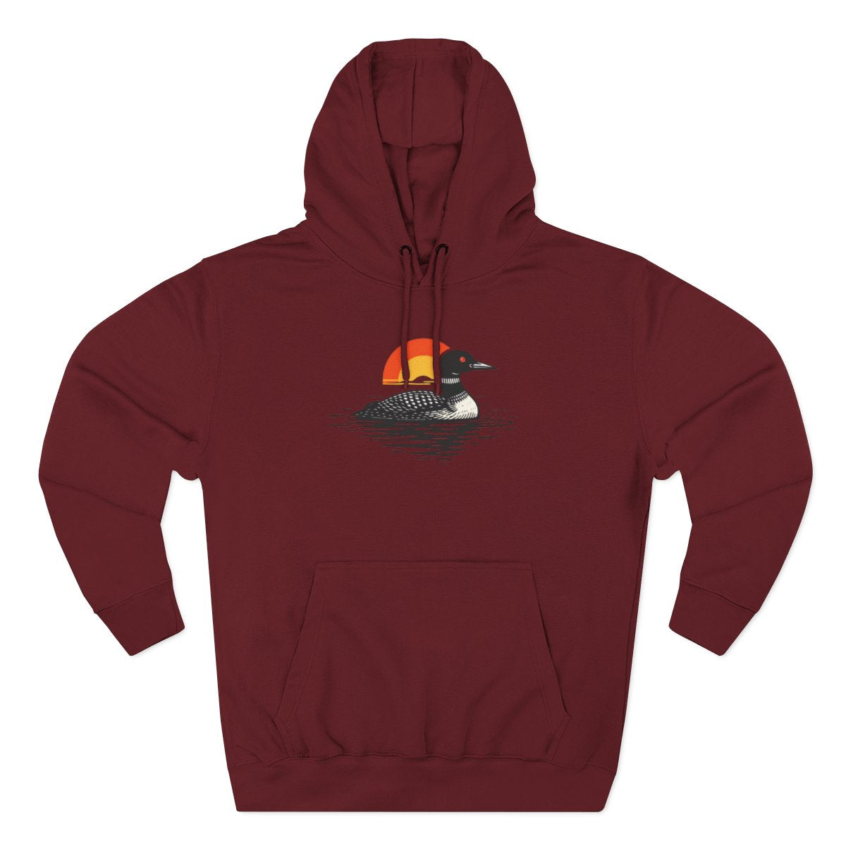 Loon at Sunset Hoodie