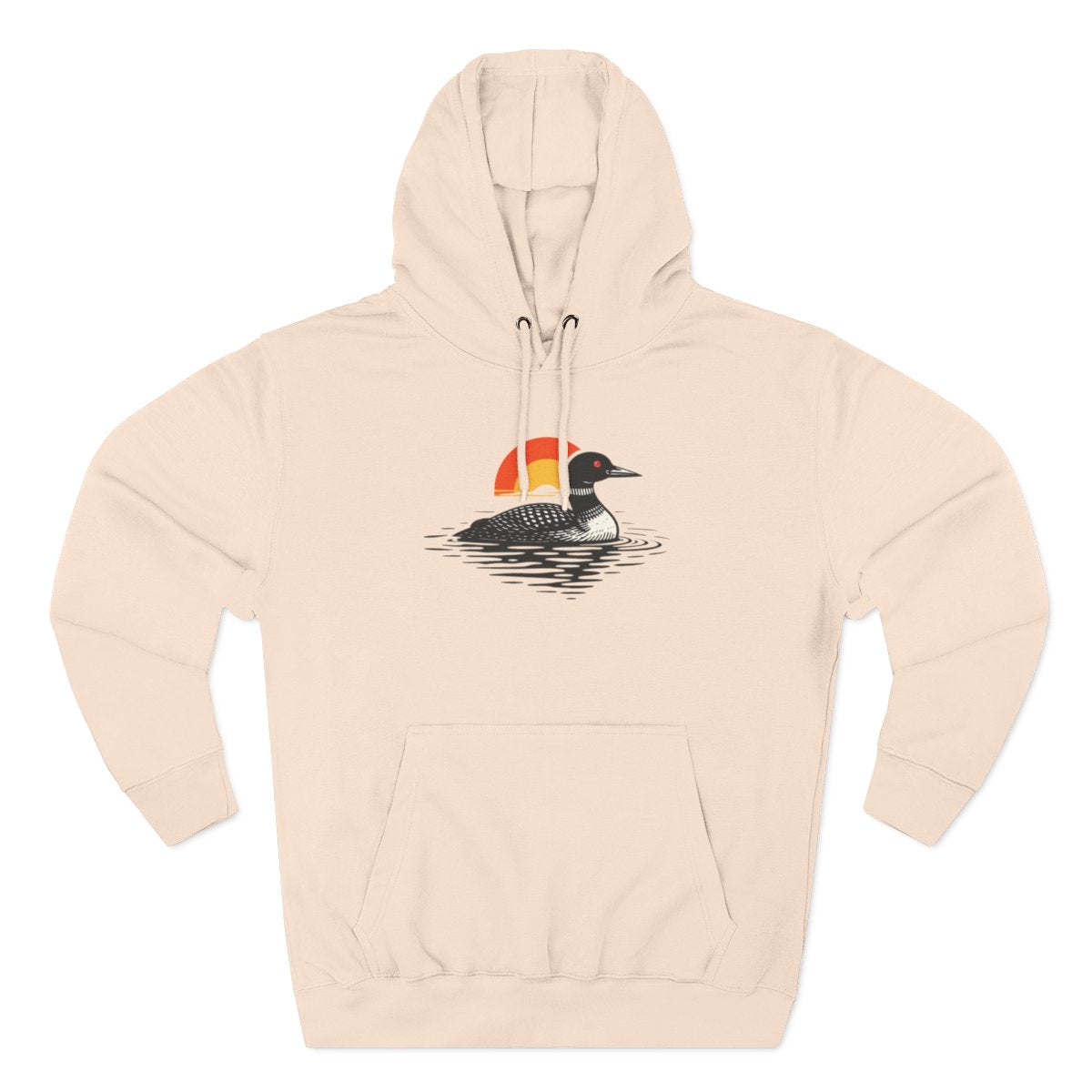 Loon at Sunset Hoodie