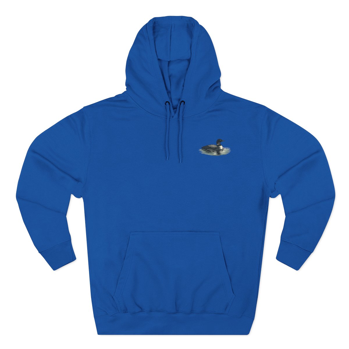 Loon Up North Minnesota Hoodie - Back Print