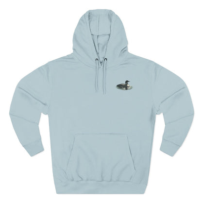 Loon Up North Minnesota Hoodie - Back Print