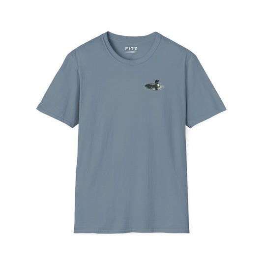 Loon Up North Minnesota T-Shirt - Back Print